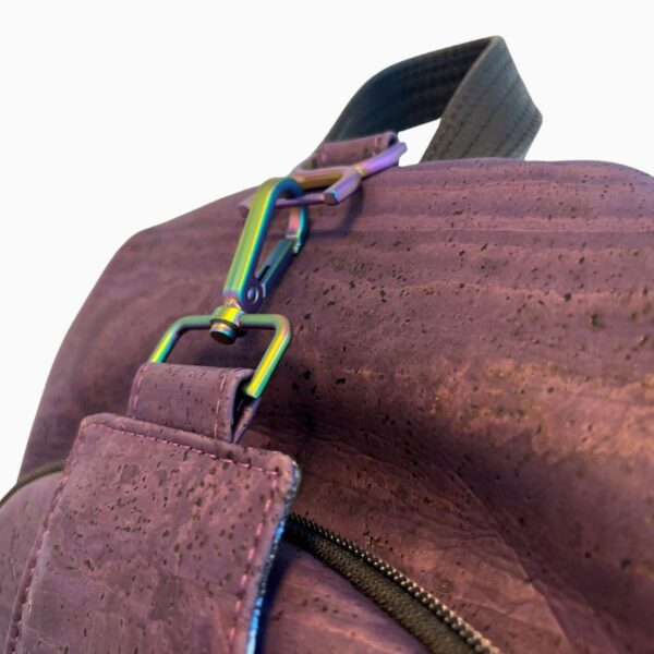 Detalj i rainbow metall