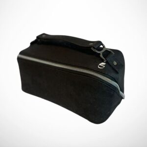 Zip-N-Grip Toalettmappe, Sort Kork ovenifra
