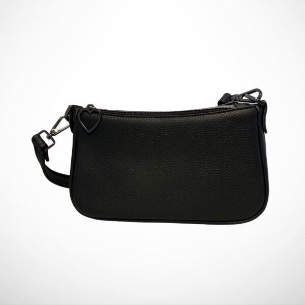 aries crossbody skulderveske i svart